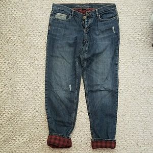Eddie Bauer lined jeans